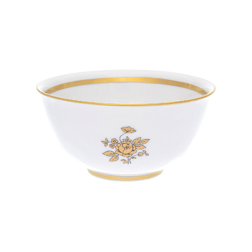 Набор пиал 10,5см 6шт Золотая Роза Queen's Crown