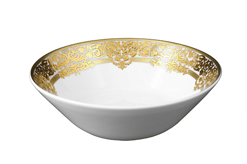 Набор салатников 19см 6шт Natalia Creme Gold Falkenporzellan Набор салатников 19см 6шт Natalia Creme Gold Falkenporzellan