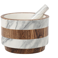 Ступка с пестиком 15см Wood&Marble 