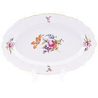 Блюдо овальное 39см Лопух Bernadotte
