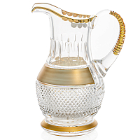 Графин 1,3л хрусталь с золотом