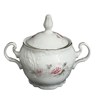 Сахарница 300мл Серая роза PL