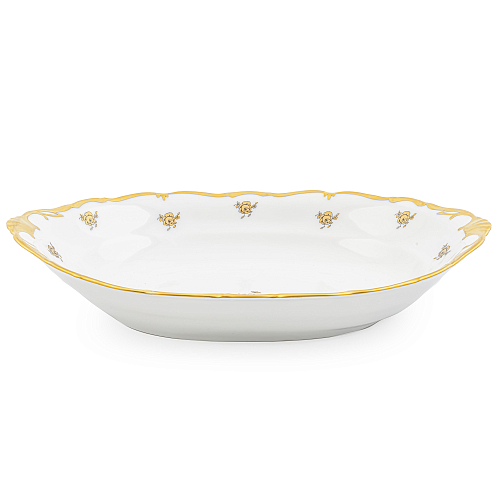 Блюдо для хлеба 35см 1шт Золотая Роза