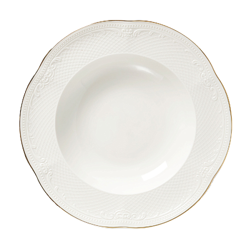 Набор глубоких тарелок 23см 6шт Aristocrat-Gold Noble
