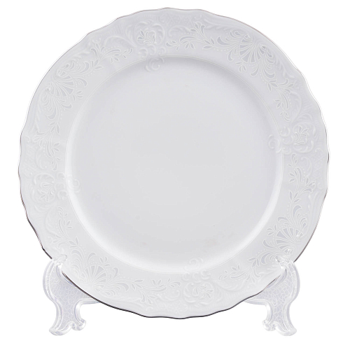 Набор тарелок 21см 6шт Платиновый узор Bernadotte