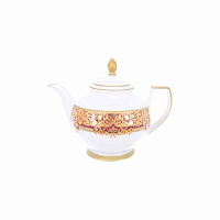 Чайник 1,2л Natalia Bordeaux Gold Falkenporzellan