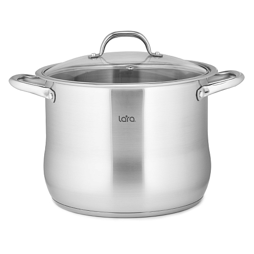 Кастрюля с крышкой 26см 9,6л Lara