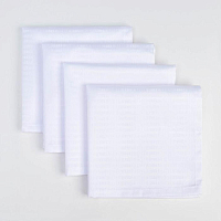 Набор салфеток Shine с пропиткой 45*45см 4шт белый Этель 