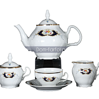 Сервиз чайный 6пер 15пр Синеглаз Bernadotte