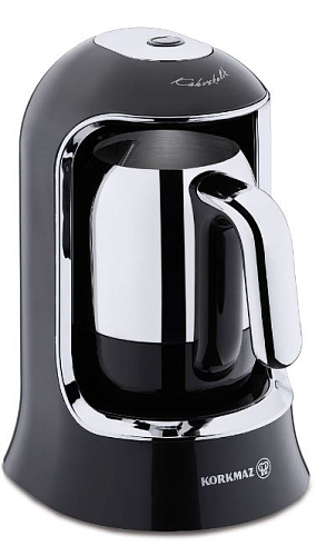 Электрическая кофеварка Black-Chrome