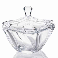 Конфетница 19см с крышкой Neptune Crystalite Bohemia