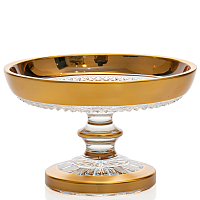 Лимонница 15см хрусталь с золотом Фелиция Crystal HeArt