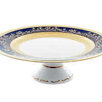 Тортница 32см н/н Constanza Cobalt Gold 9320 Falkenporzellan