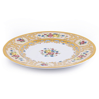 Набор тарелок 23,5см глубоких 6шт Vienna Creme Gold