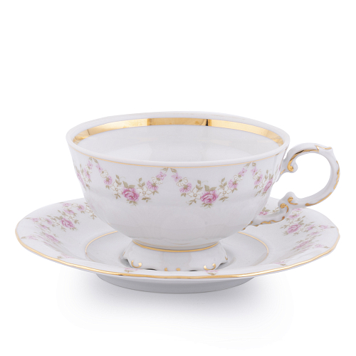 Чайная пара 200мл 2пр Соната белая Rudolf Kampf Чайная пара 200мл 2пр Соната белая Rudolf Kampf