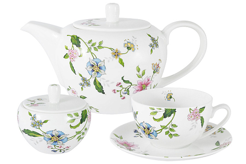 Сервиз чайный 6пер 14пр Provence Emily Anna Lafarg