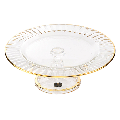 Тортница 28см на ножке Diva Golden Rim Тортница 28см на ножке Diva Golden Rim