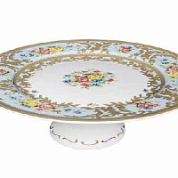 Тортница 32см н/н Vienna Blue Gold Falkenporzellan 