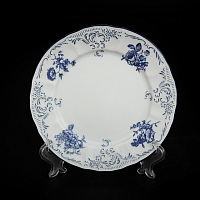 Набор тарелок 17см 6шт Синие розы