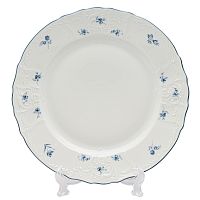 Блюдо круглое 32см Синий цветок Bernadotte