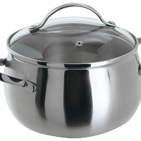 Кастрюля 5,5л ст/кр Linea Regent inox