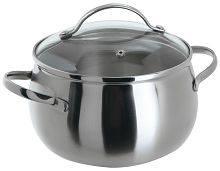 Кастрюля 5,5л ст/кр Linea Regent inox