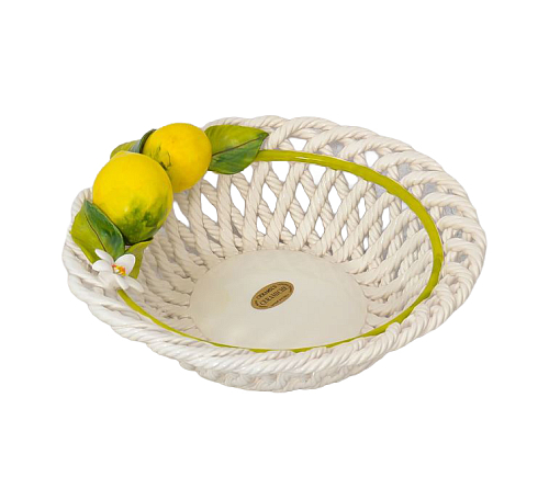 Фруктовница 28см Лимоны Orgia