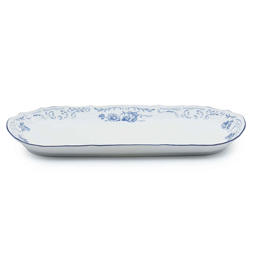 Поднос 37см Синие розы Поднос 37см Синие розы