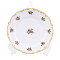 Набор тарелок 17см 6шт Золотая Роза Queen's Crown