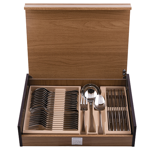 Набор столовых приборов 75пр Cristal Jay