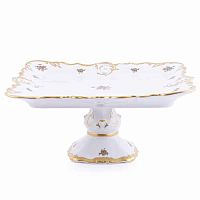 Поднос 32см квадратный н/н Золотая Роза Queen's Crown