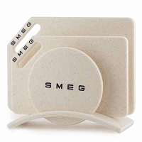 Smeg набор досок 3ки беж.в крапинку круг Smeg