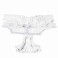 Кабаретница 36см на ножке Crown Max Crystal