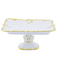 Поднос квадратный 32см на ножке Престиж Queen's Crown