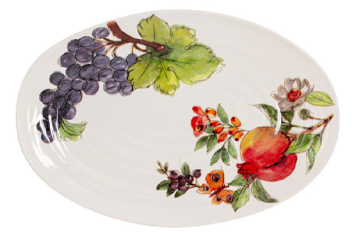 Блюдо овальное 39*26см Tutti Frutti Блюдо овальное 39*26см Tutti Frutti