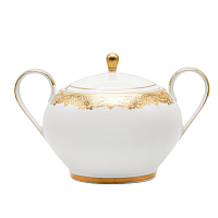 Супница с крышкой Favolla Creme Gold PBC Falkenporzellan