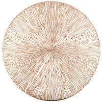 Салфетка сервировочная плейсмат 38см Аjouré медь Nouvelle Daily