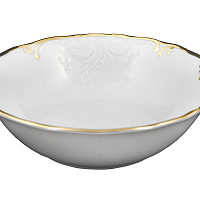 Набор салатников 19см 6шт Глянец Слоновая кость Roman Gebis