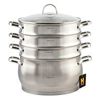 Пароварка 28см 10л Hoffmann