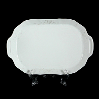 Поднос 23см Платиновый узор Bernadotte