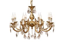 Люстра 8 рожковая золото Royal Bohemia