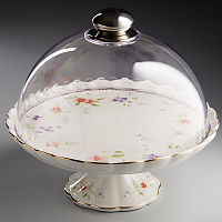 Тортница с крышкой 22см Флориана