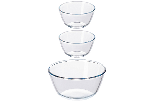 Набор салатников 19см 2х13см 3шт Crystal glass