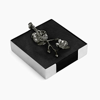 Салфетница 13см Black Orchid Michael Aram