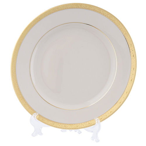Блюдо круглое 32см 1шт Constanza Creme Gold 3064 Falkenporzellan