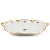 Поднос 32см Золотая Роза Queen's Crown