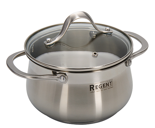 Кастрюля 2,1л ст/кр Linea Ameli Regent inox 
