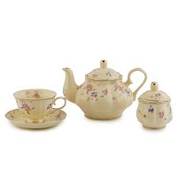 Чайный сервиз 16 предметов Алиса Cream (кор-3наб)