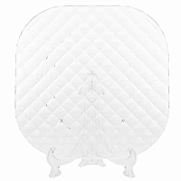 Поднос 28см Tiny Crystalite Bohemia 