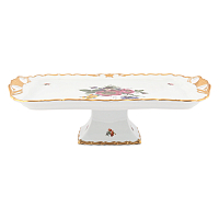 Поднос 45*25см н/н Мейсенский букет Queen's Crown